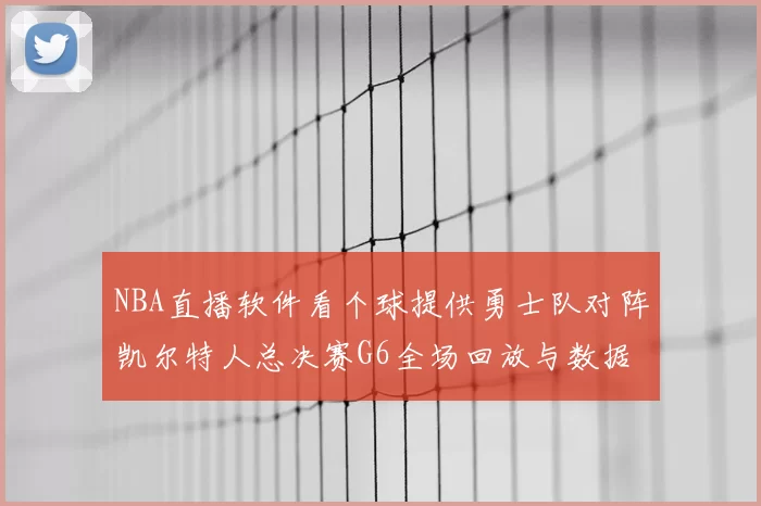 NBA直播软件看个球提供勇士队对阵凯尔特人总决赛G6全场回放与数据统计