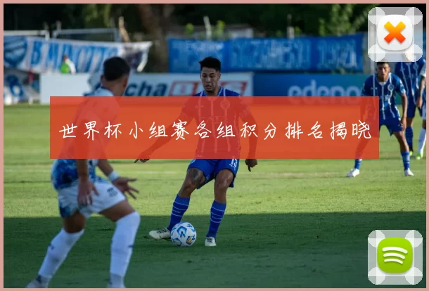 世界杯小组赛各组积分排名揭晓